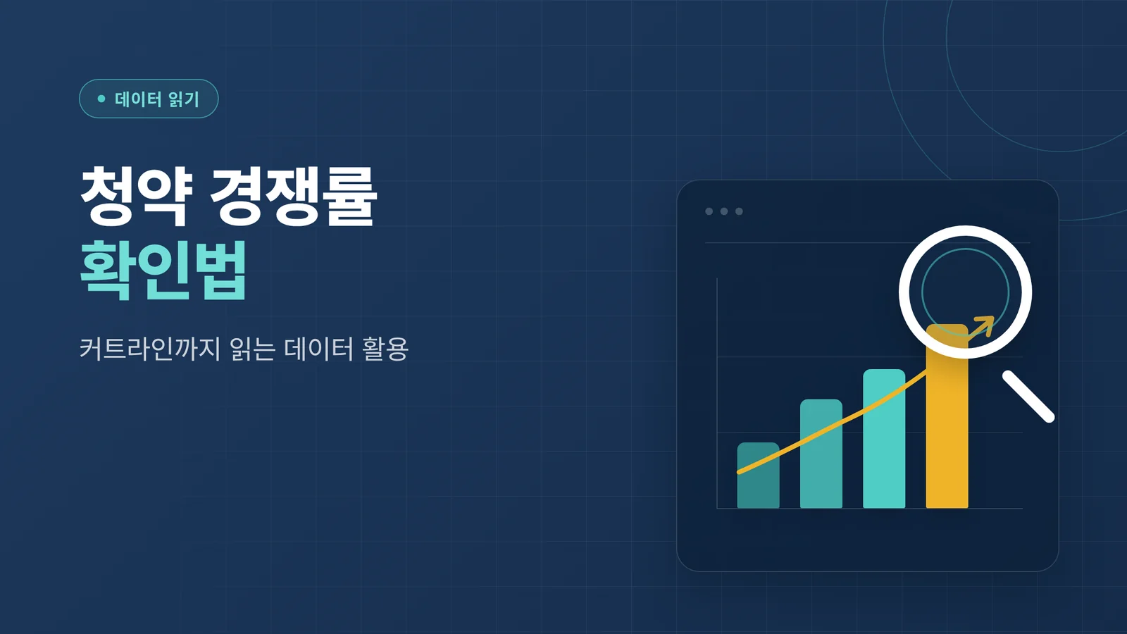 아파트 청약 경쟁률 확인